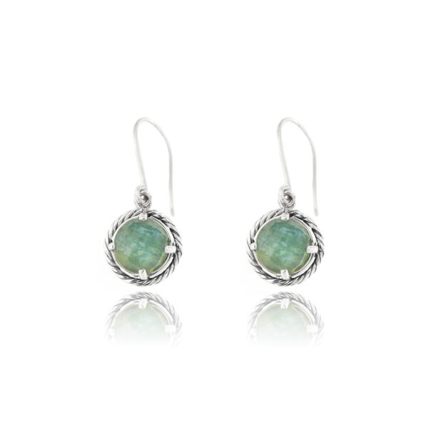 Diana Earrings Andean Opal